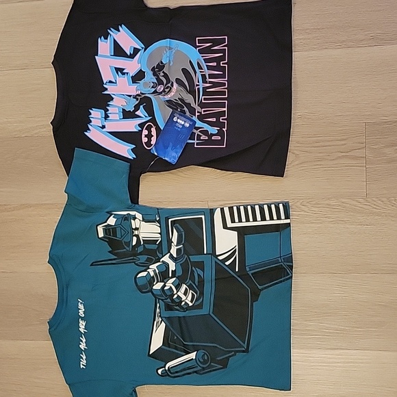 Boy's 2 Pack Batman & Transformer T Shirt Bundle - Picture 2 of 3